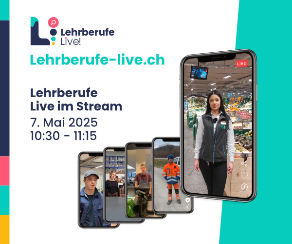 Heute, 10:30 Uhr: Streams aus Lehrbetrieben